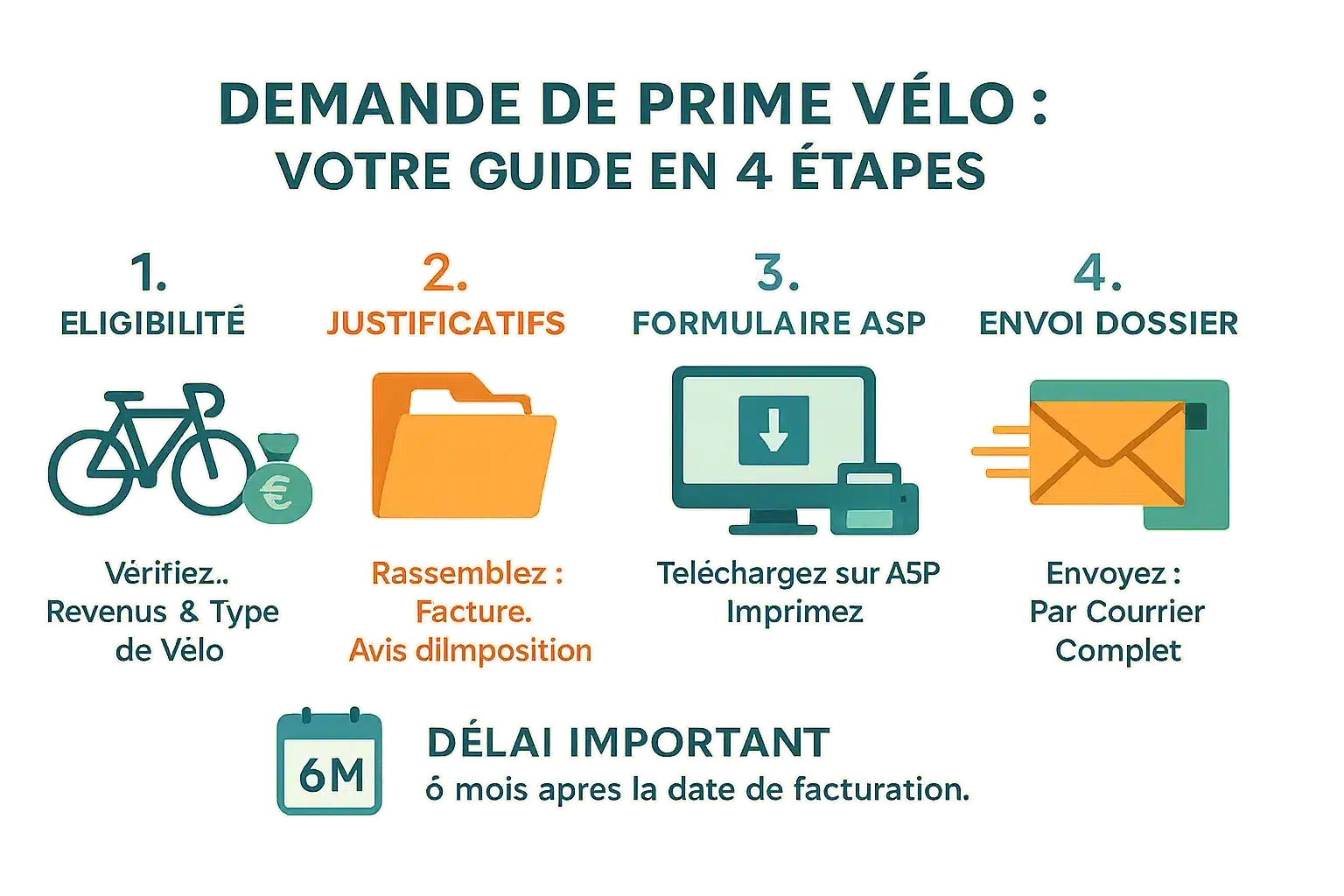Guide pratique pour obtenir sa prime vélo électrique en 2024