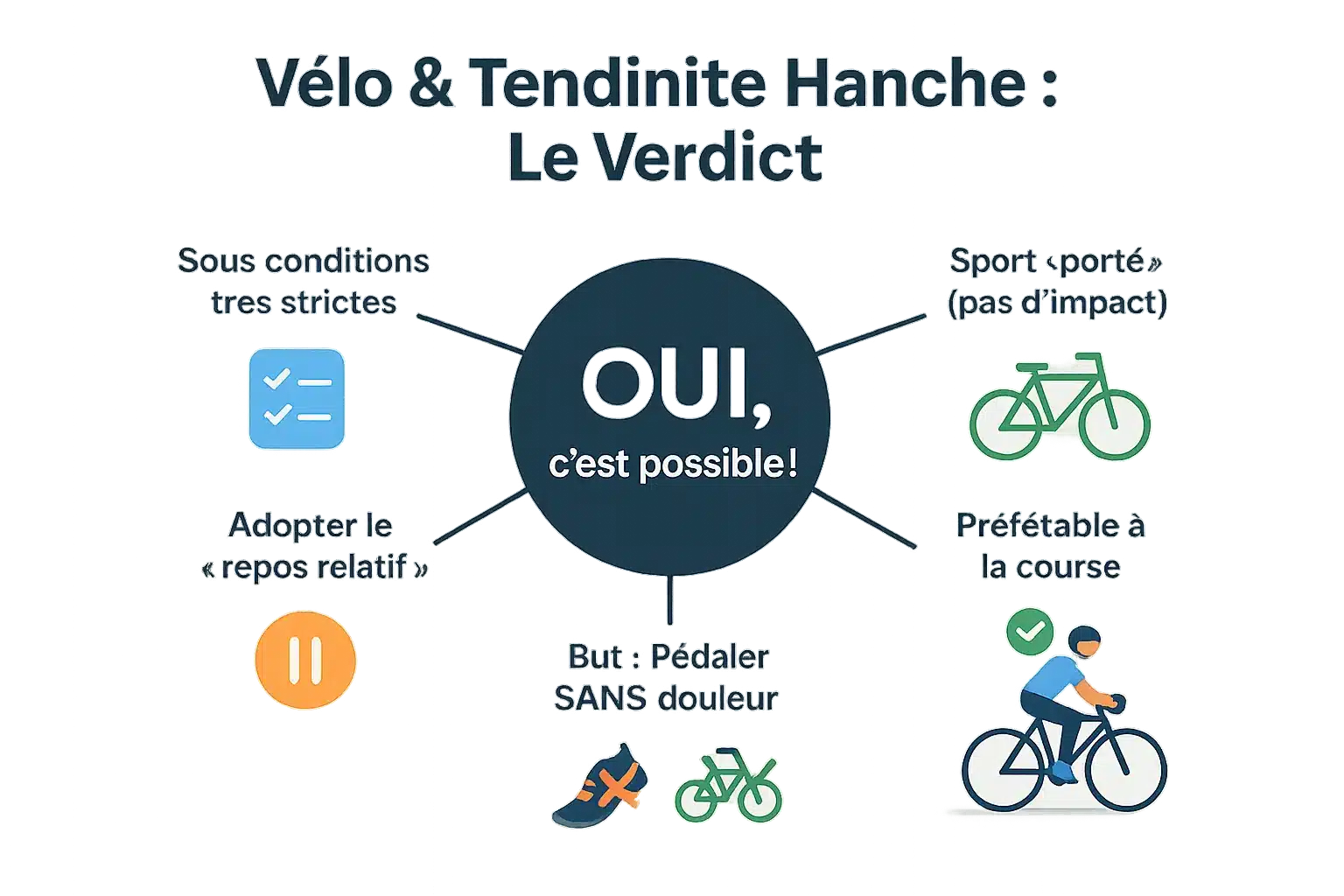 Illustration d'un cycliste <strong>ajustant sa selle avec un professionnel médical</strong> » width= »700″ height= »400″></p>
<h2 id=
