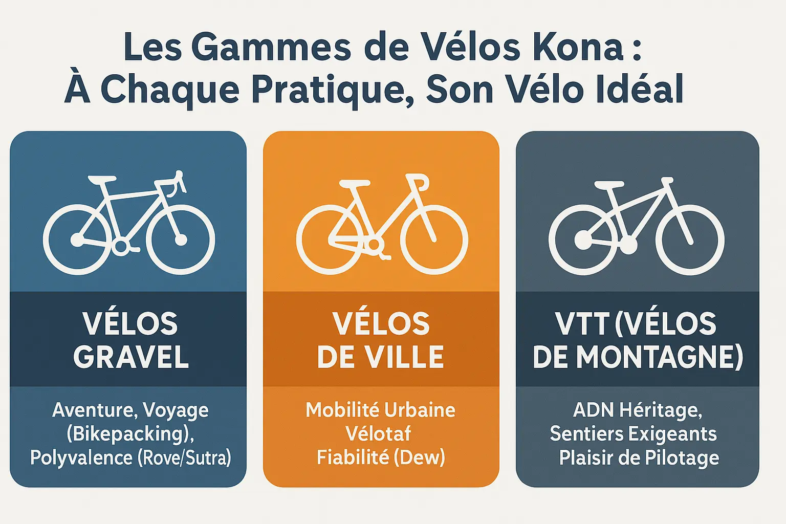Kona Bikes Gravel Ville VTT