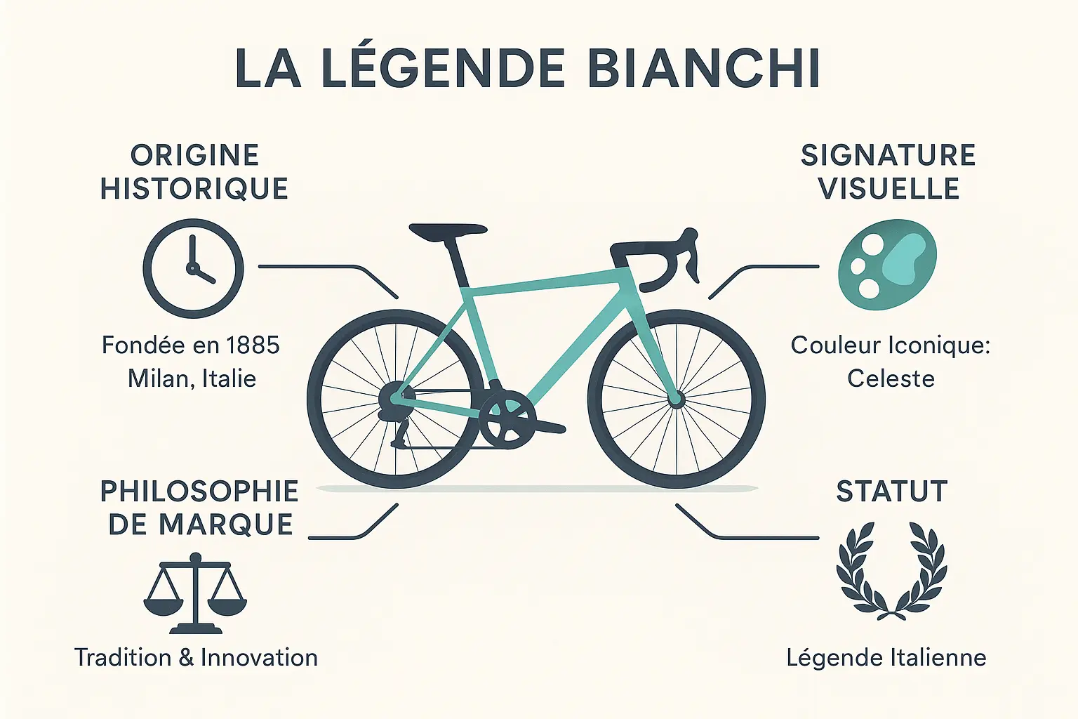 Histoire de Bianchi en infographie