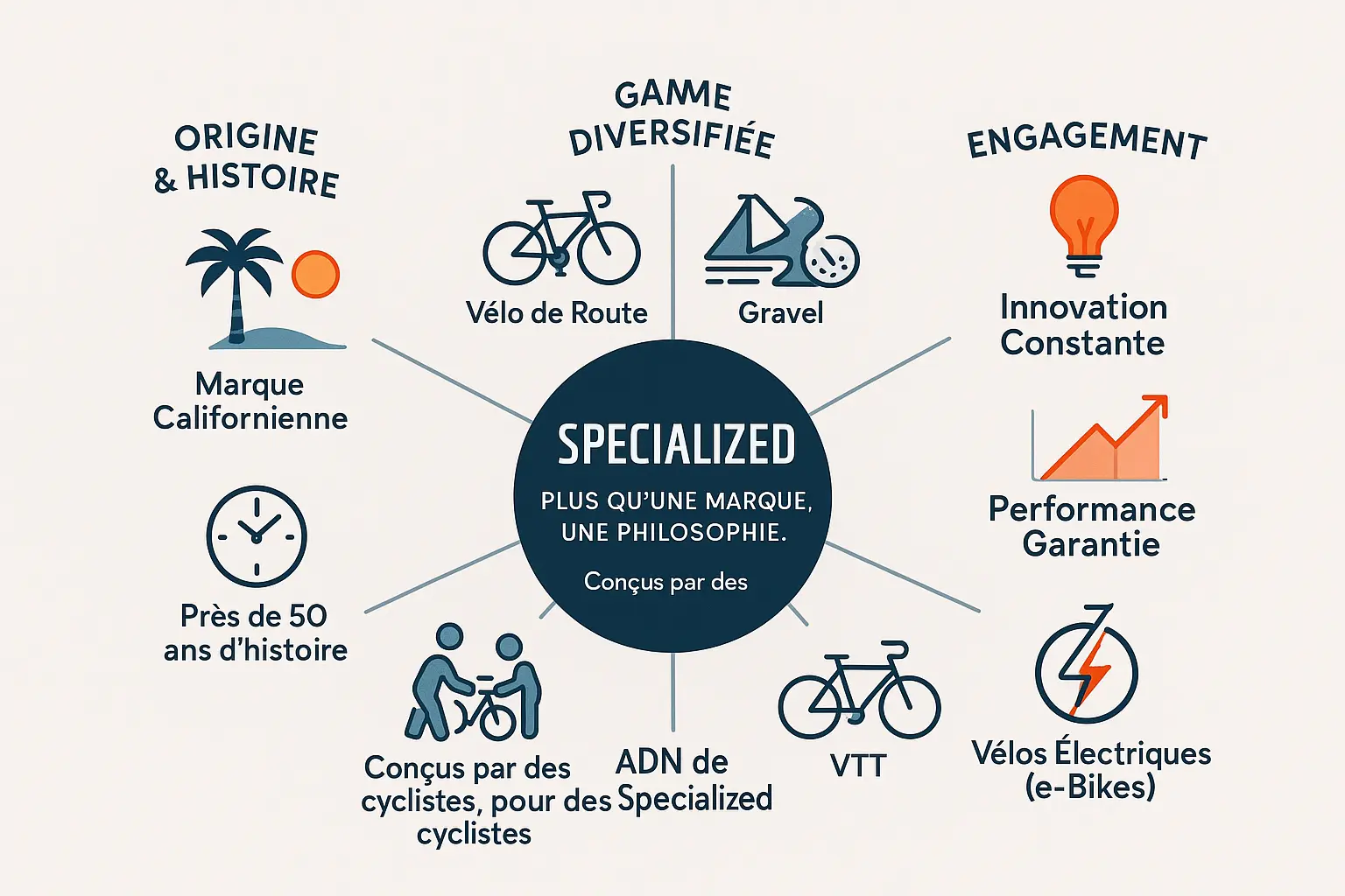 Philosophie de la marque Specialized