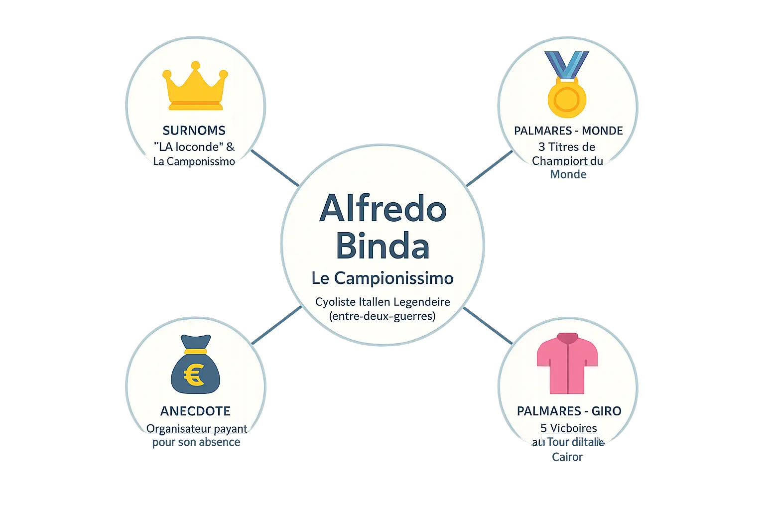 Alfredo Binda cycliste italien légendaire