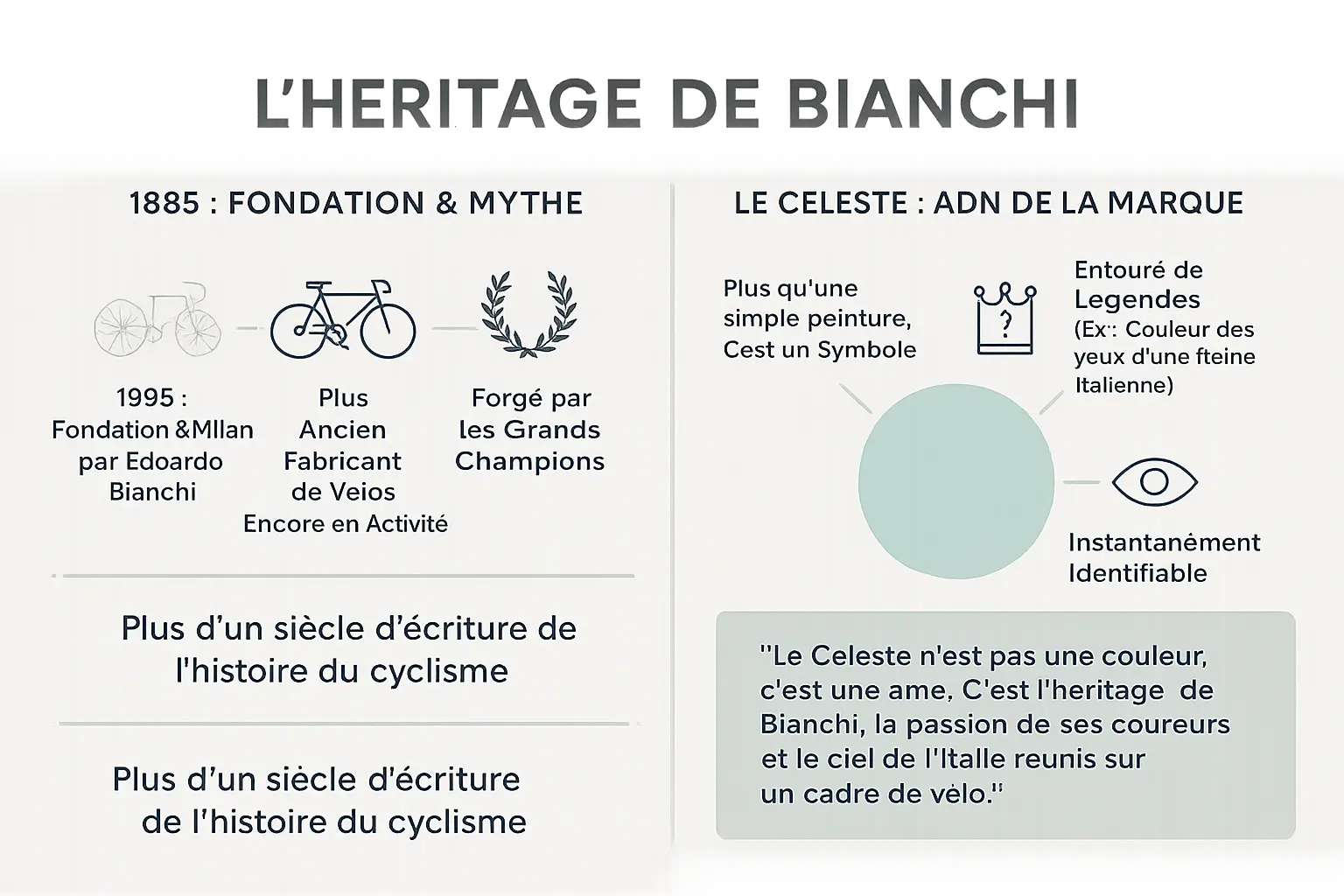 Vélo de route Bianchi Celeste sur fond naturel